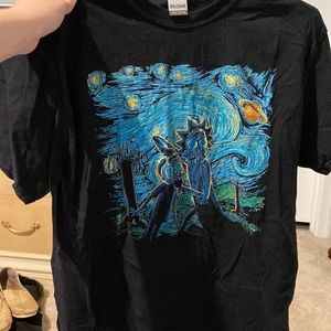 Rick and morty tee